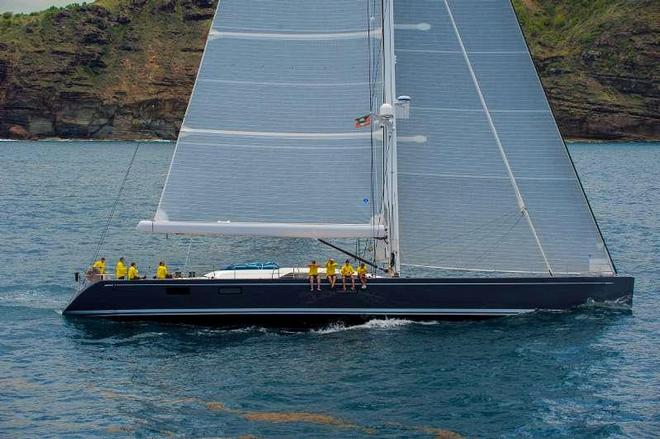 Day 4 – Don Macpherson's Swan 90, Freya (CA, USA) is skippered by Captain Josh Carter from Bermuda - Antigua Bermuda Race ©  Ted Martin / Antigua Bermuda Race